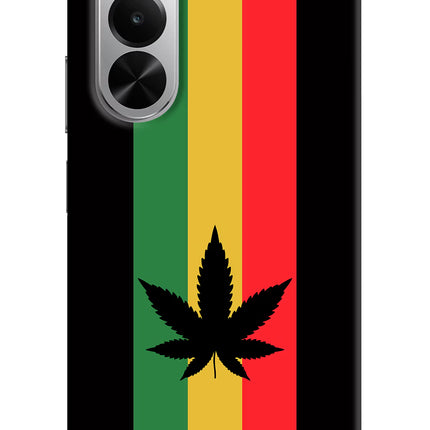 Weed Flag Realme P4x 5G Hard Case Back Cover by Casekaro