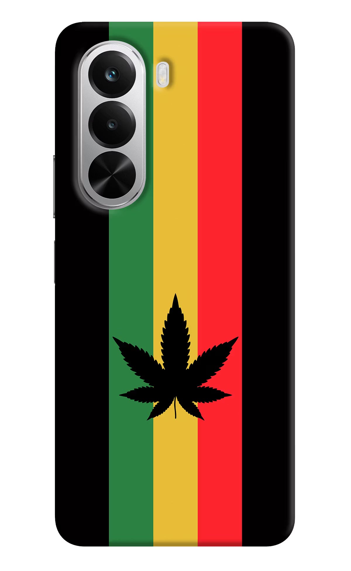 Weed Flag Realme P4x 5G Hard Case Back Cover by Casekaro