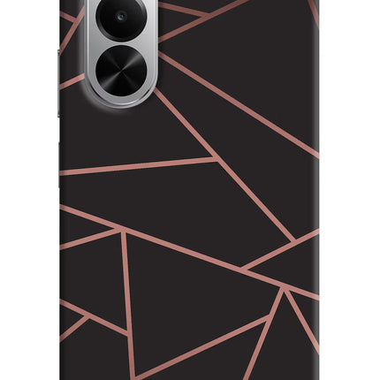 Geometric Pattern Realme P4x 5G Hard Case Back Cover by Casekaro