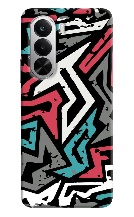 Geometric Graffiti Realme P4x 5G Hard Case Back Cover by Casekaro