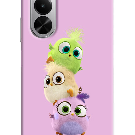 Cute Little Birds Realme P4x 5G Hard Case Back Cover by Casekaro
