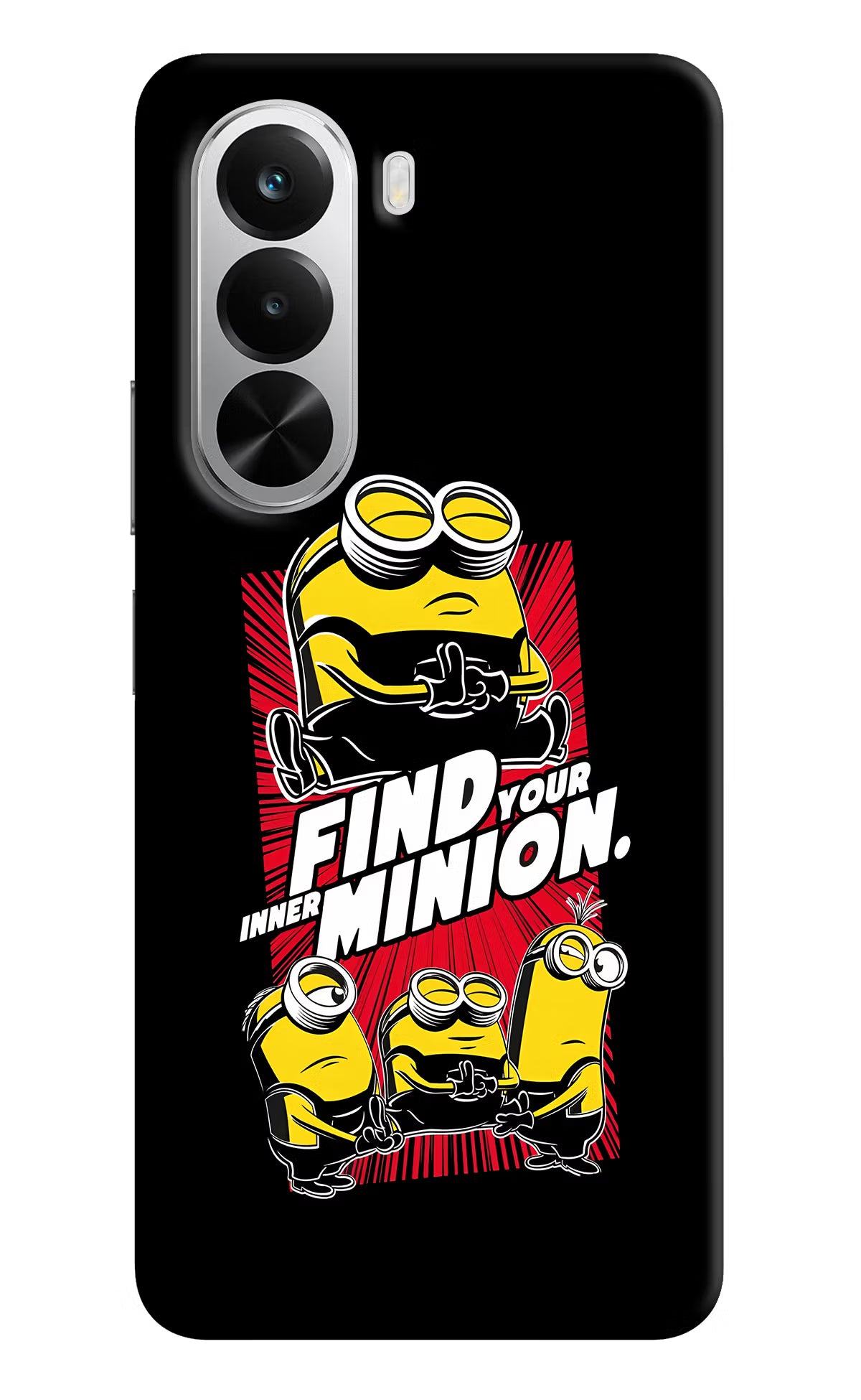 Find your inner Minion Realme P4x 5G Hard Case Back Cover by Casekaro