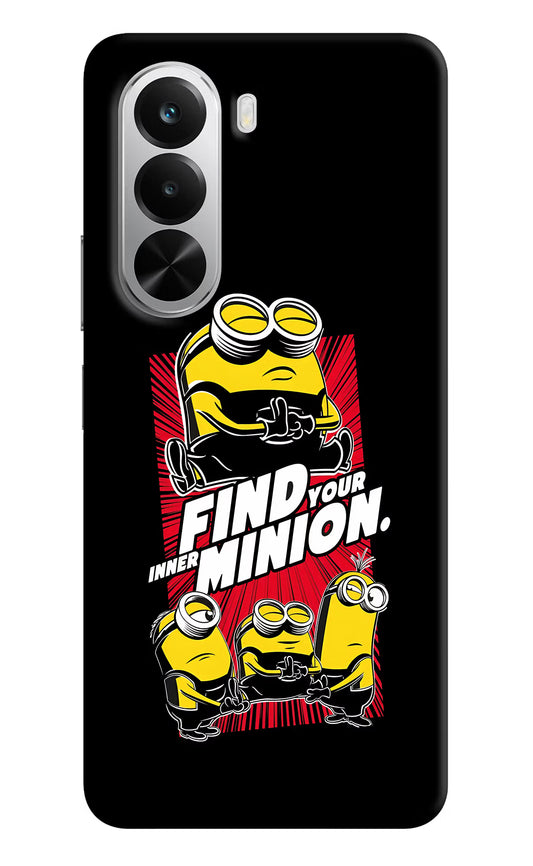 Find your inner Minion Realme P4x 5G Hard Case Back Cover by Casekaro