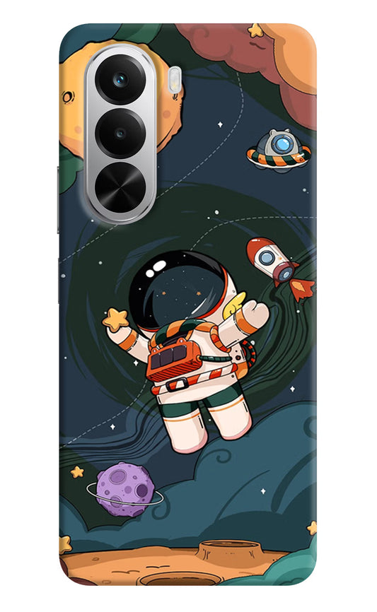 Cartoon Astronaut Realme P4x 5G Hard Case Back Cover by Casekaro