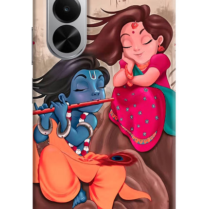 Radhe Krishna Realme P4x 5G Hard Case Back Cover by Casekaro
