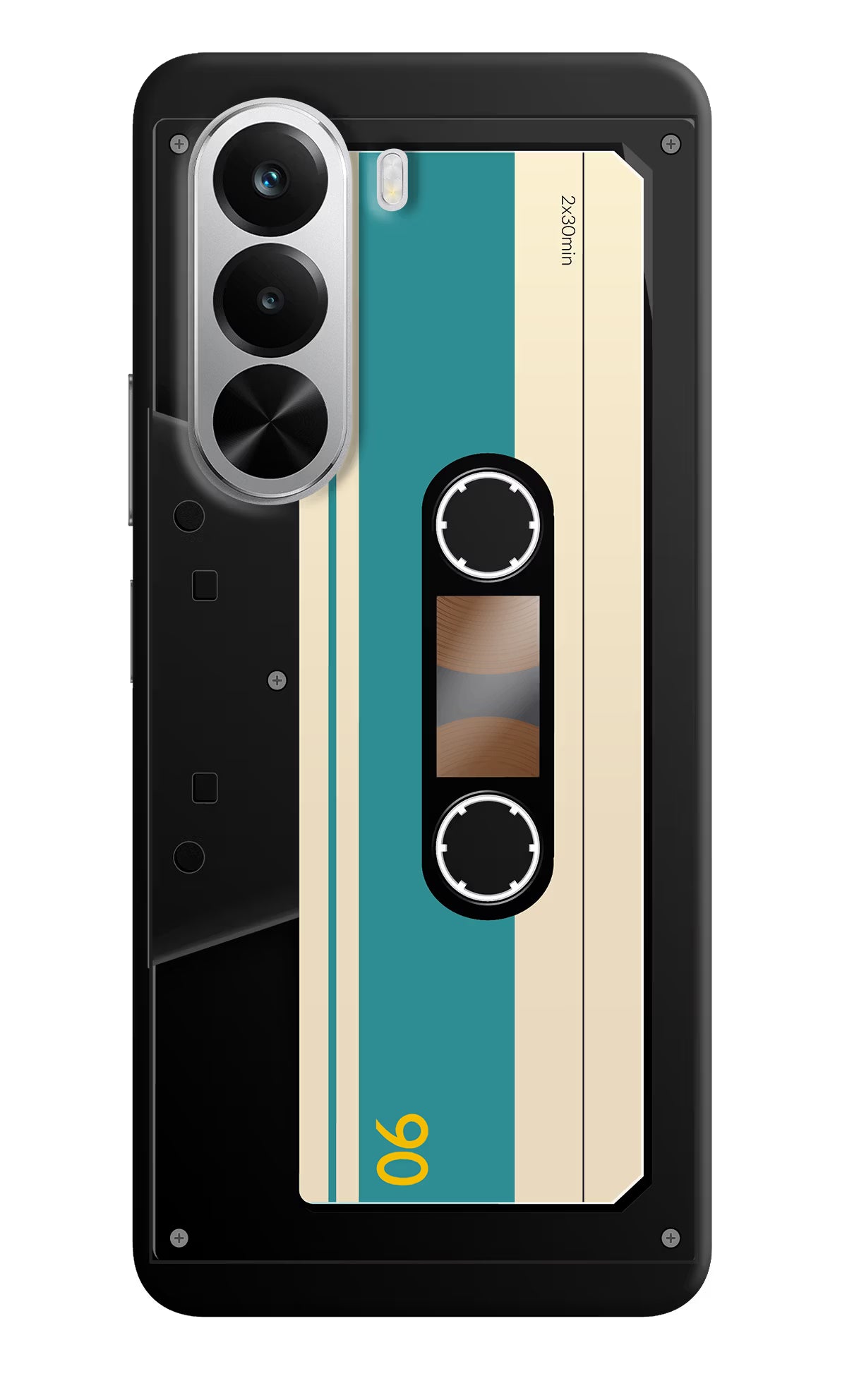 Cassette Realme P4x 5G Hard Case Back Cover by Casekaro