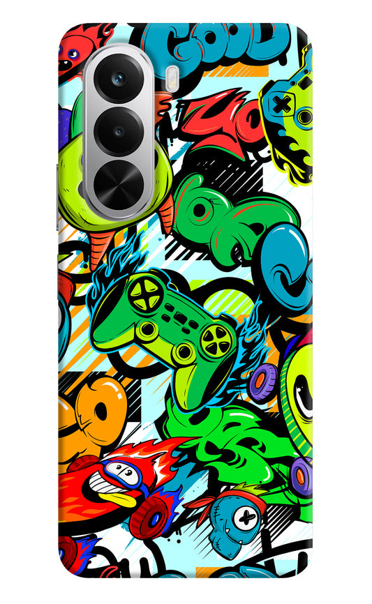 Game Doodle Realme P4x 5G Hard Case Back Cover by Casekaro