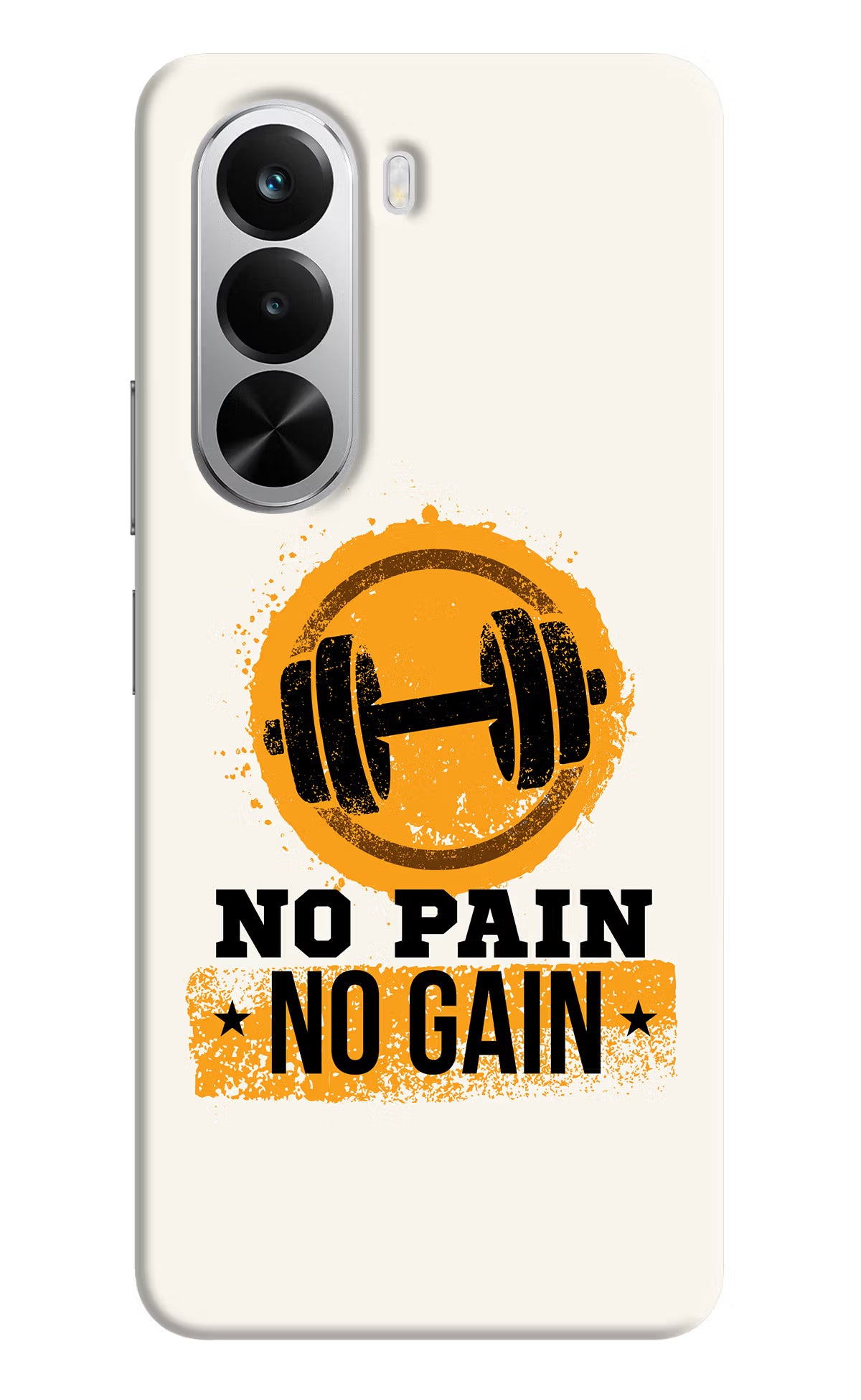 No Pain No Gain Realme P4x 5G Hard Case Back Cover by Casekaro