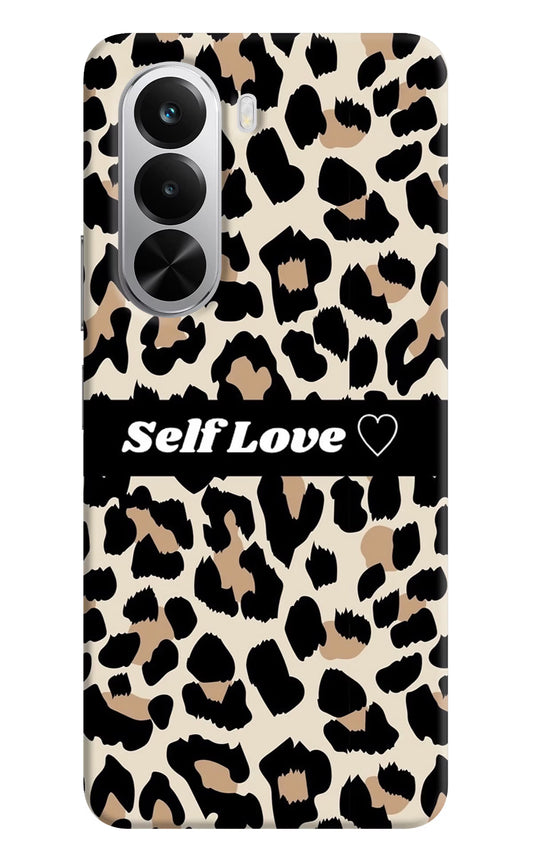 Leopard Print Self Love Realme P4x 5G Hard Case Back Cover by Casekaro