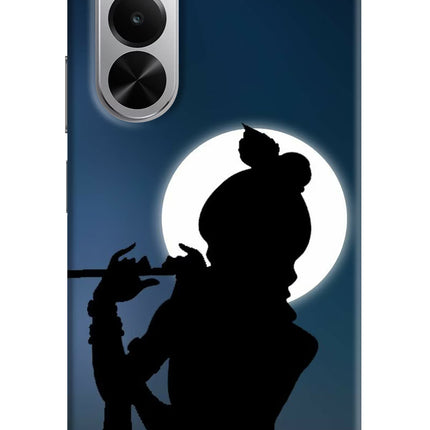 Shri Krishna Silhouette Realme P4x 5G Hard Case Back Cover by Casekaro