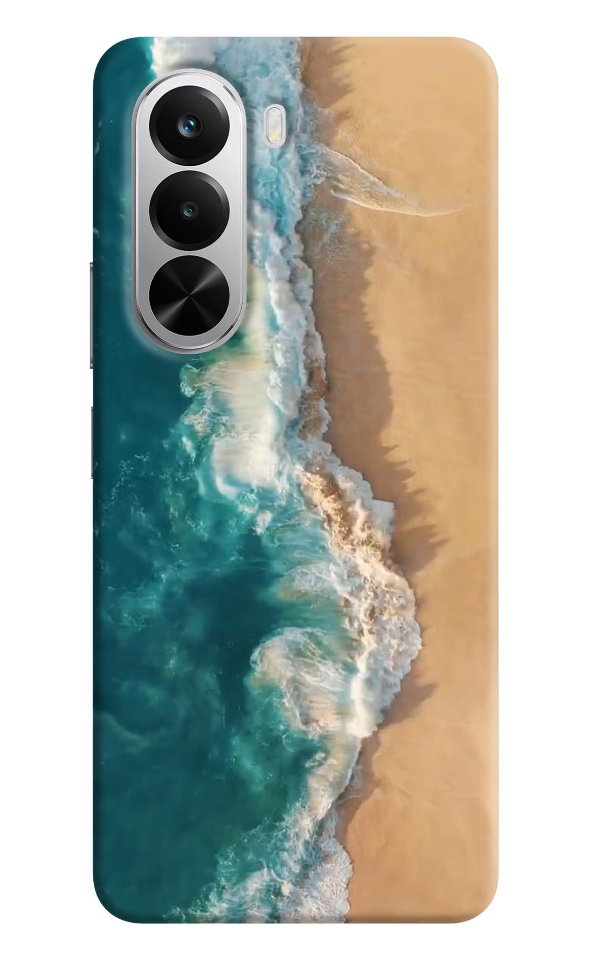 Ocean Beach Realme P4x 5G Hard Case Back Cover by Casekaro