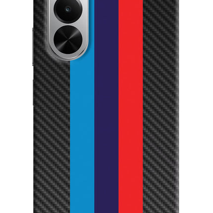BMW Stripes Pattern Realme P4x 5G Hard Case Back Cover by Casekaro