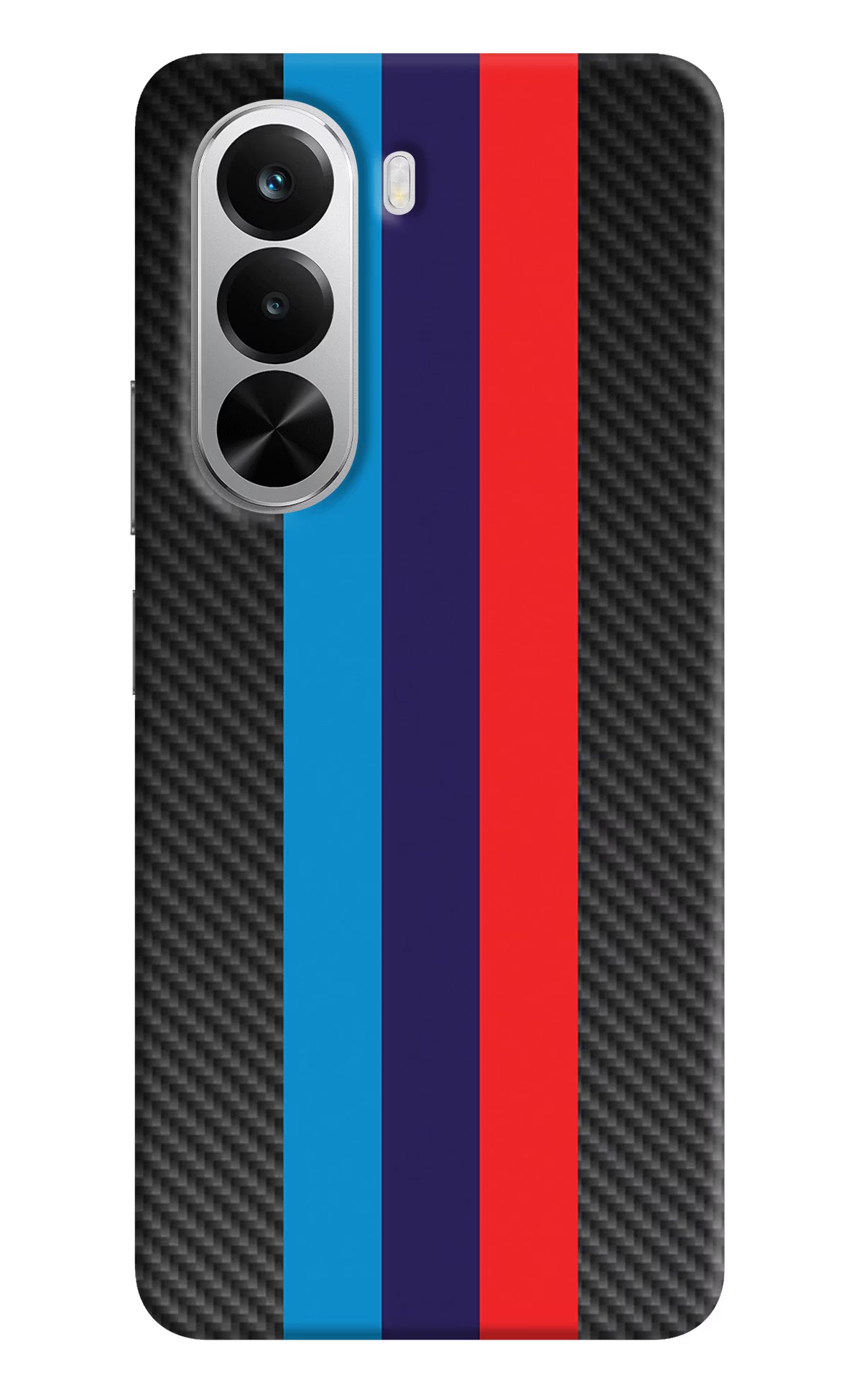 BMW Stripes Pattern Realme P4x 5G Hard Case Back Cover by Casekaro