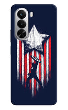 Captain America Marvel Art Realme P4x 5G Hard Case Back Cover by Casekaro
