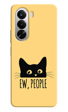 Ew People Catitude Realme P4x 5G Hard Case Back Cover by Casekaro