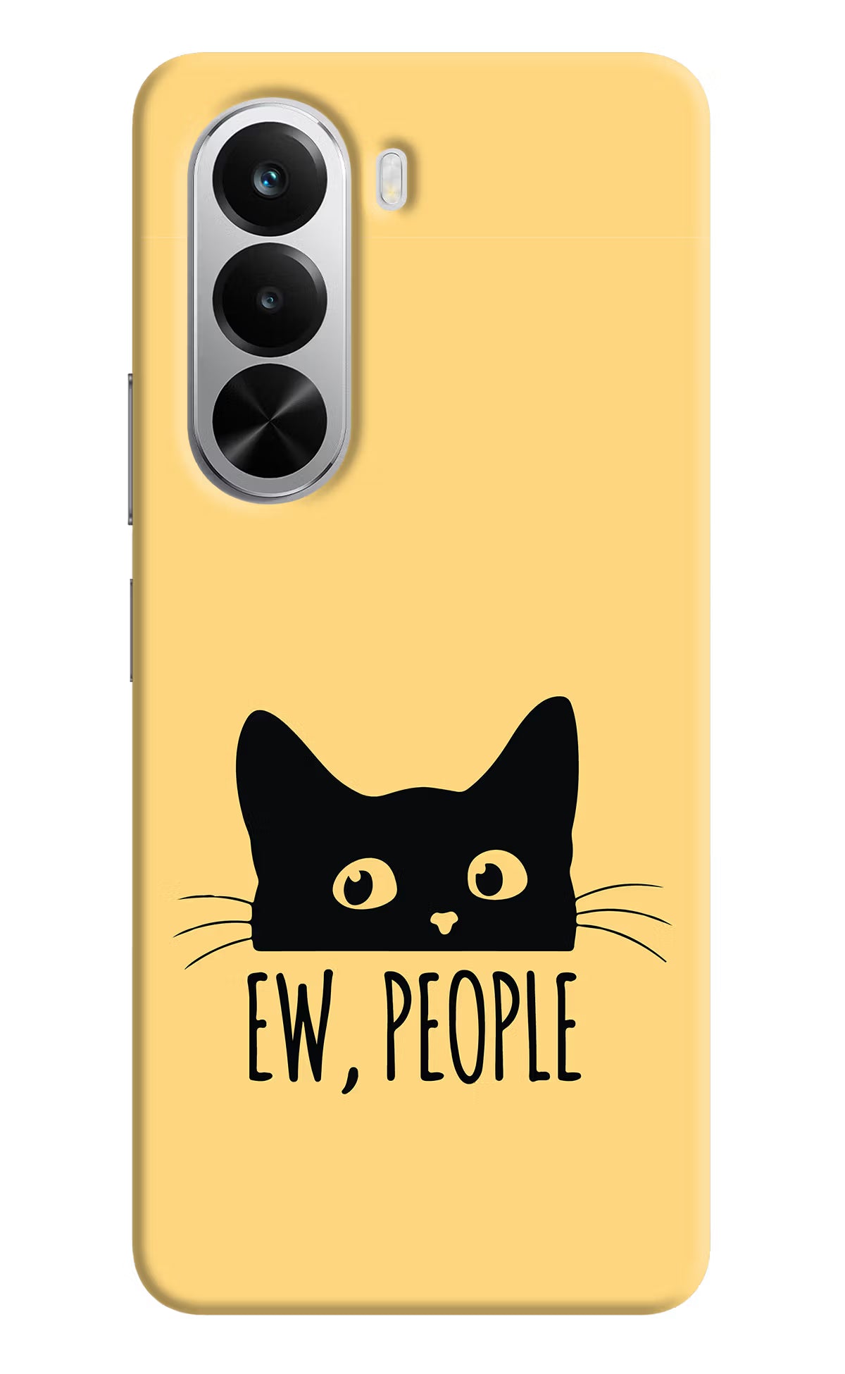 Ew People Catitude Realme P4x 5G Hard Case Back Cover by Casekaro