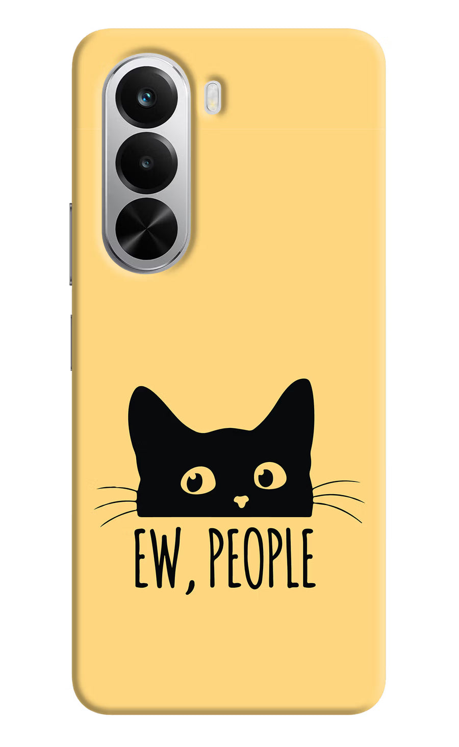 Ew People Catitude Realme P4x 5G Back Cover, Hard case