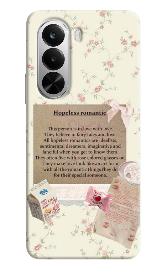 Hopeless Romantic Realme P4x 5G Hard Case Back Cover by Casekaro