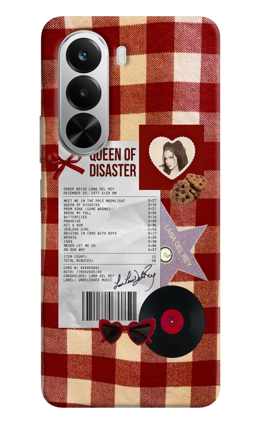Queen of Disaster Realme P4x 5G Hard Case Back Cover by Casekaro