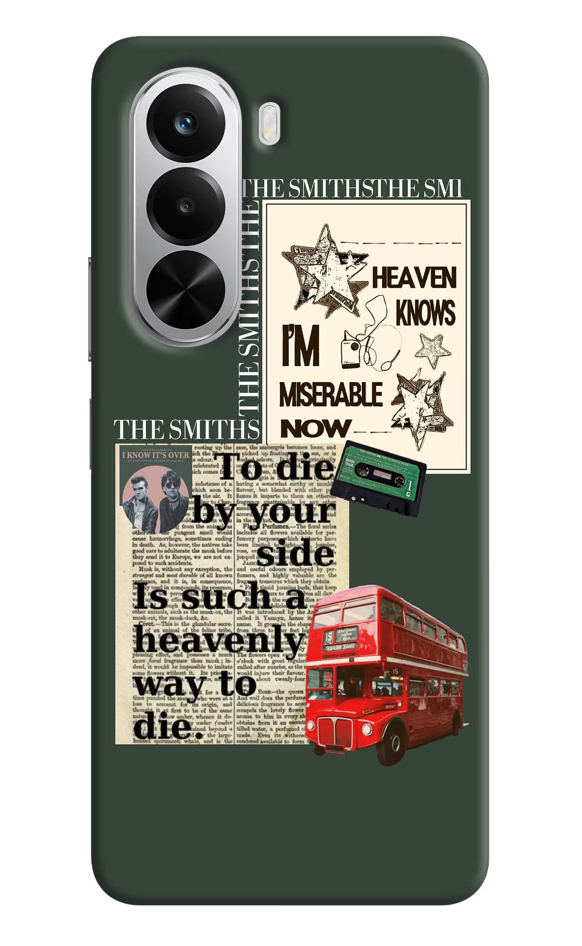 The Smiths Realme P4x 5G Hard Case Back Cover by Casekaro