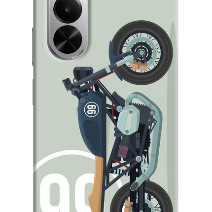 Classic Cafe Racer 99 Realme P4x 5G Hard Case Back Cover by Casekaro