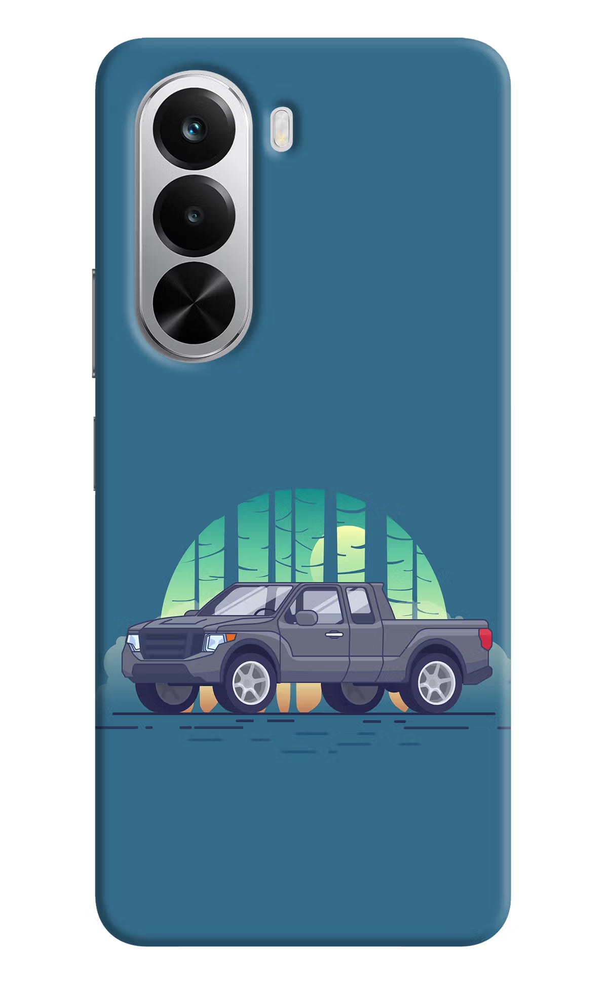 Retro Garage Vibe Realme P4x 5G Hard Case Back Cover by Casekaro
