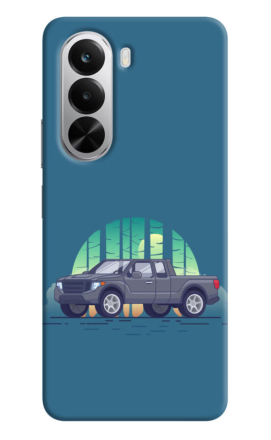 Retro Garage Vibe Realme P4x 5G Hard Case Back Cover by Casekaro