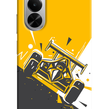 Track King Realme P4x 5G Hard Case Back Cover by Casekaro