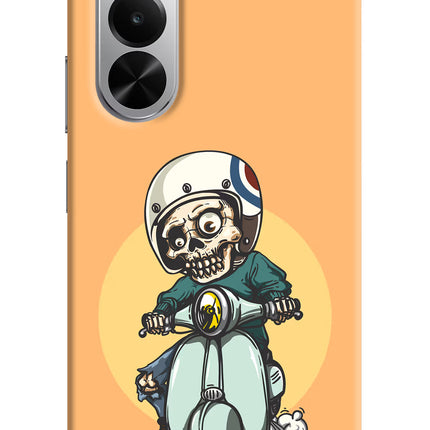 Undead Biker Realme P4x 5G Hard Case Back Cover by Casekaro