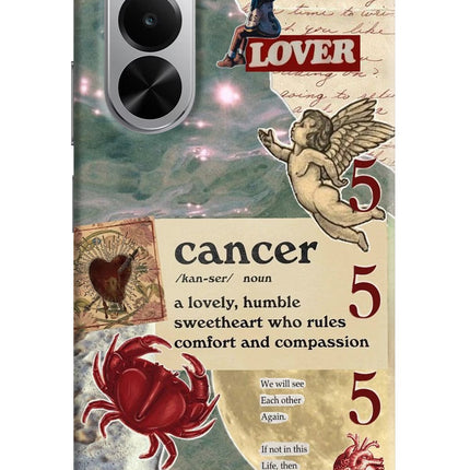 Cancer Zodiac Realme P4x 5G Hard Case Back Cover by Casekaro