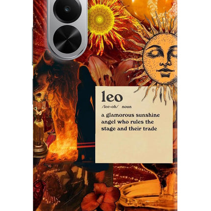 Leo Zodiac Realme P4x 5G Hard Case Back Cover by Casekaro