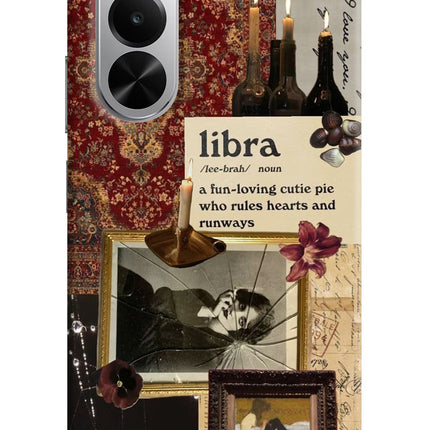 Libra Zodiac Realme P4x 5G Hard Case Back Cover by Casekaro