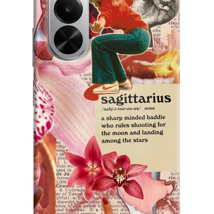 Sagittarius Zodiac Realme P4x 5G Hard Case Back Cover by Casekaro