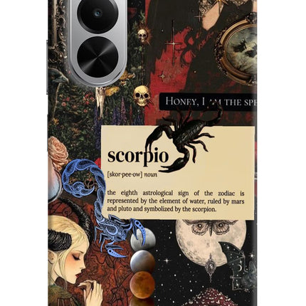 Scorpio Zodiac Realme P4x 5G Hard Case Back Cover by Casekaro