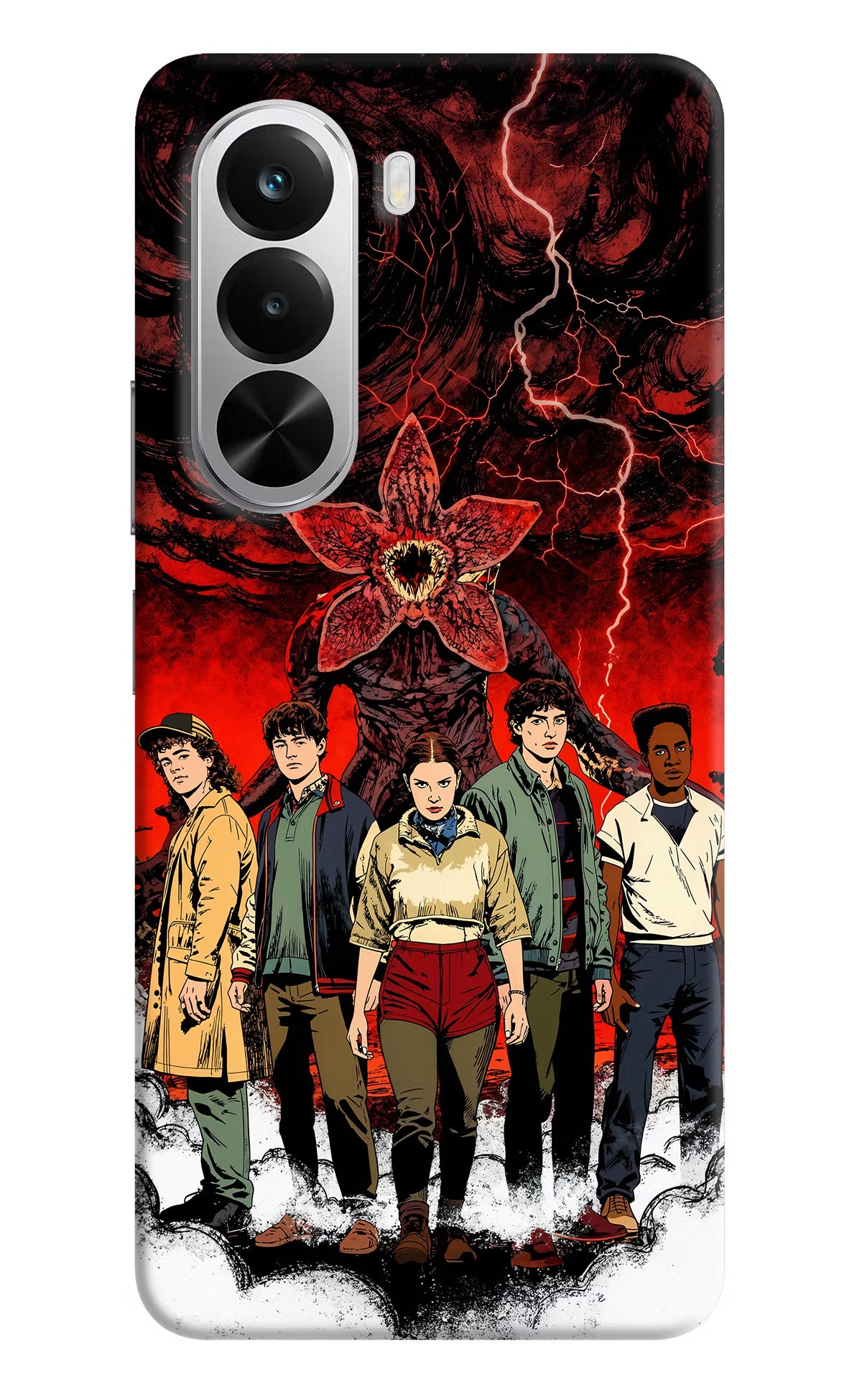 Ordinary Things Characters Realme P4x 5G Hard Case Back Cover by Casekaro