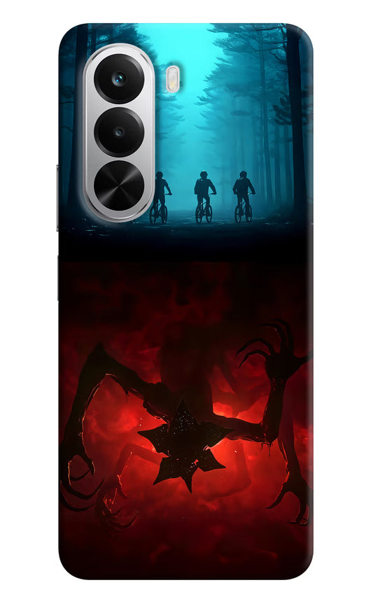 Ordinary Things Downside Up Realme P4x 5G Hard Case Back Cover by Casekaro