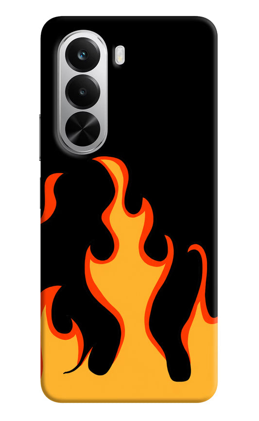 Fired Up – Black Realme P4x 5G Hard Case Back Cover by Casekaro