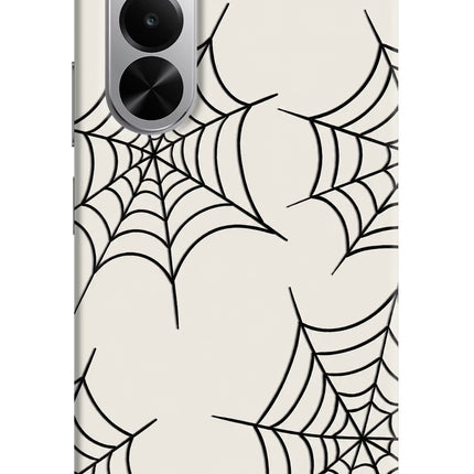 Spider Web Realme P4x 5G Hard Case Back Cover by Casekaro