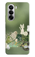 Aesthetic anime Realme P4x 5G Hard Case Back Cover by Casekaro