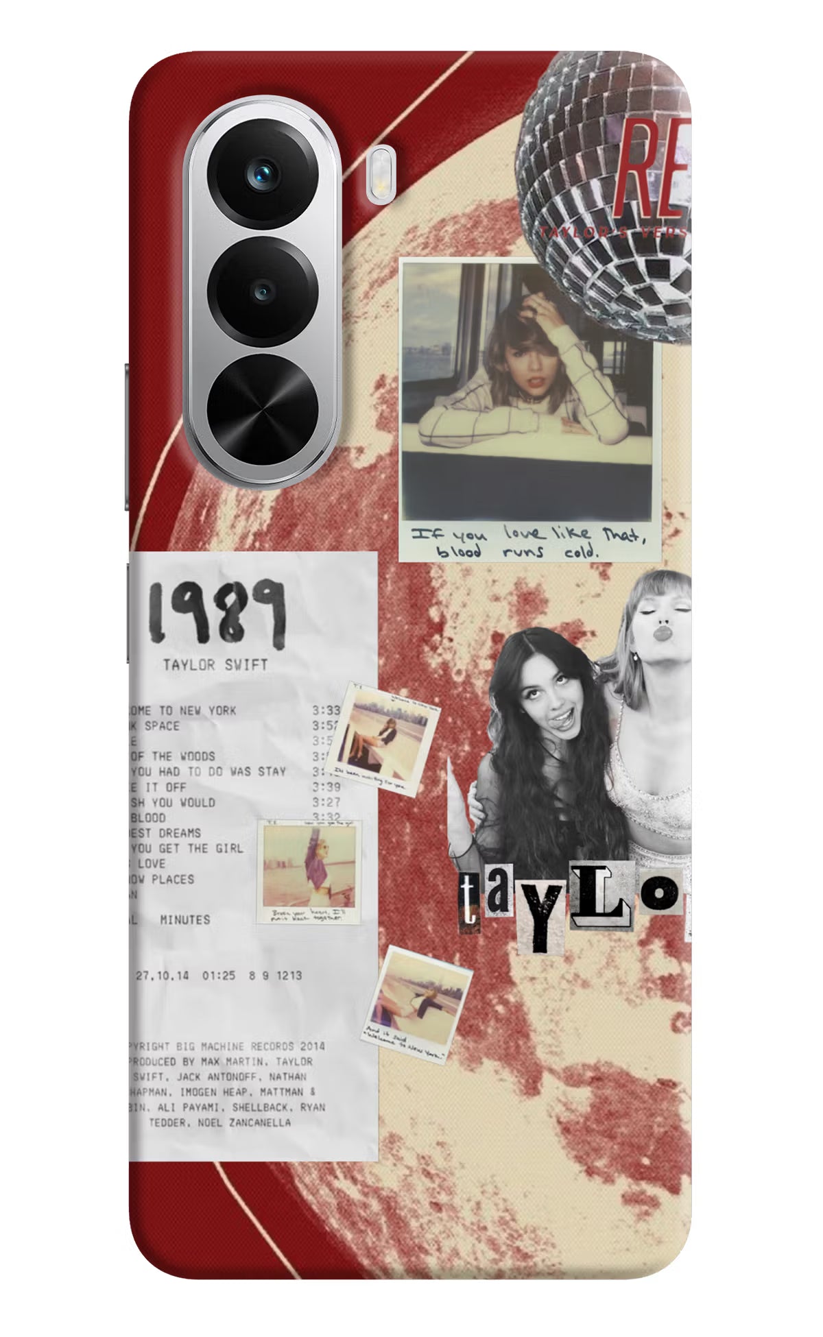 Taylor Swift Realme P4x 5G Back Cover