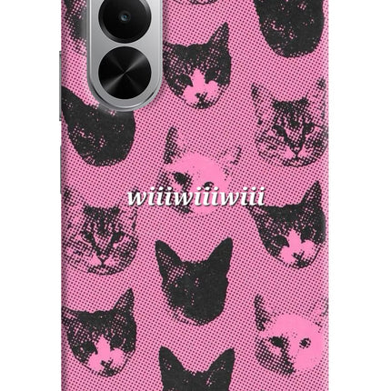 Pink Cats Realme P4x 5G Hard Case Back Cover by Casekaro