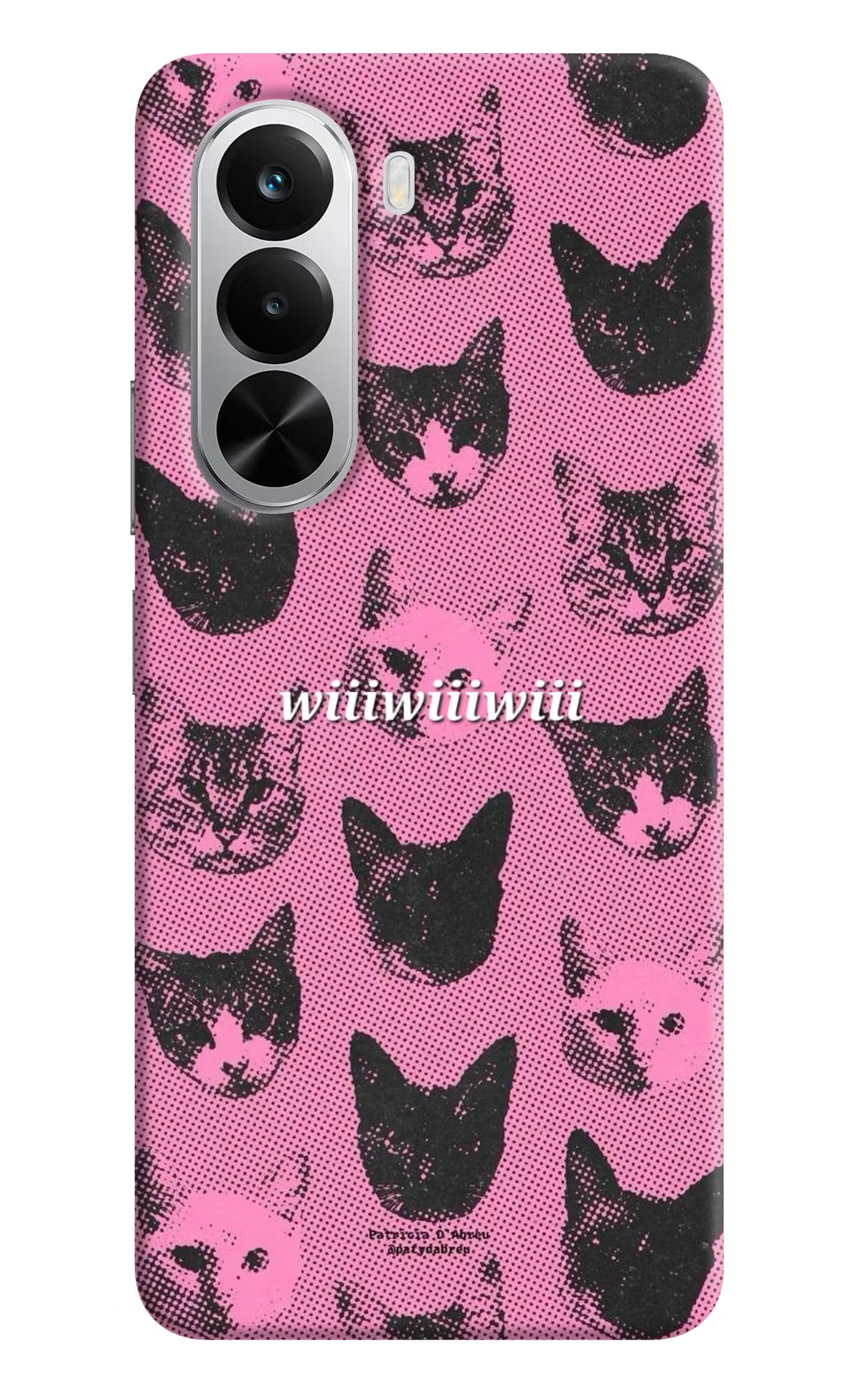 Pink Cats Realme P4x 5G Back Cover