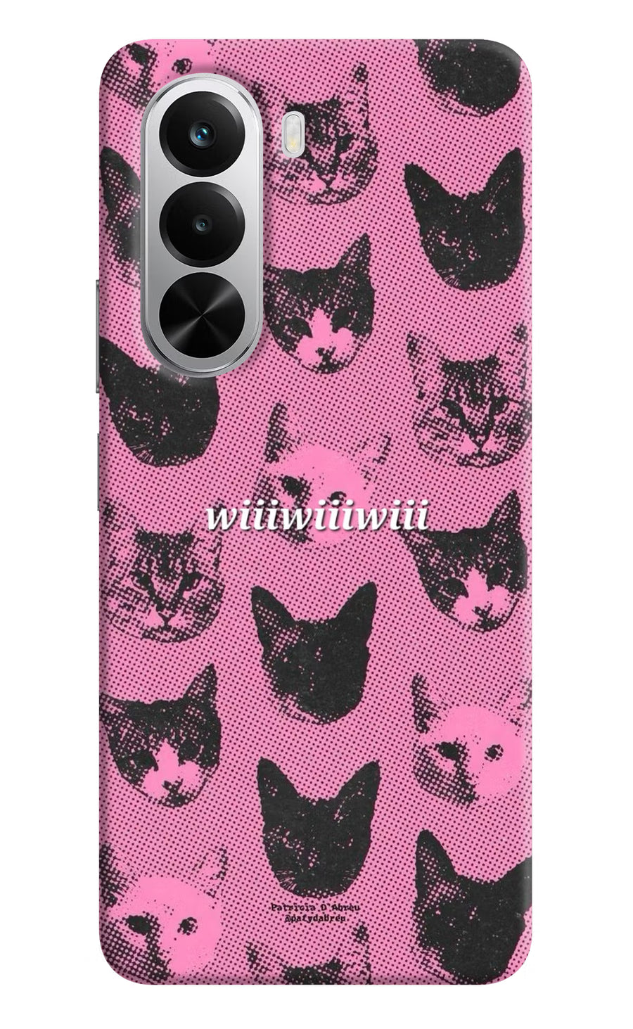 Pink Cats Realme P4x 5G Back Cover, Hard case