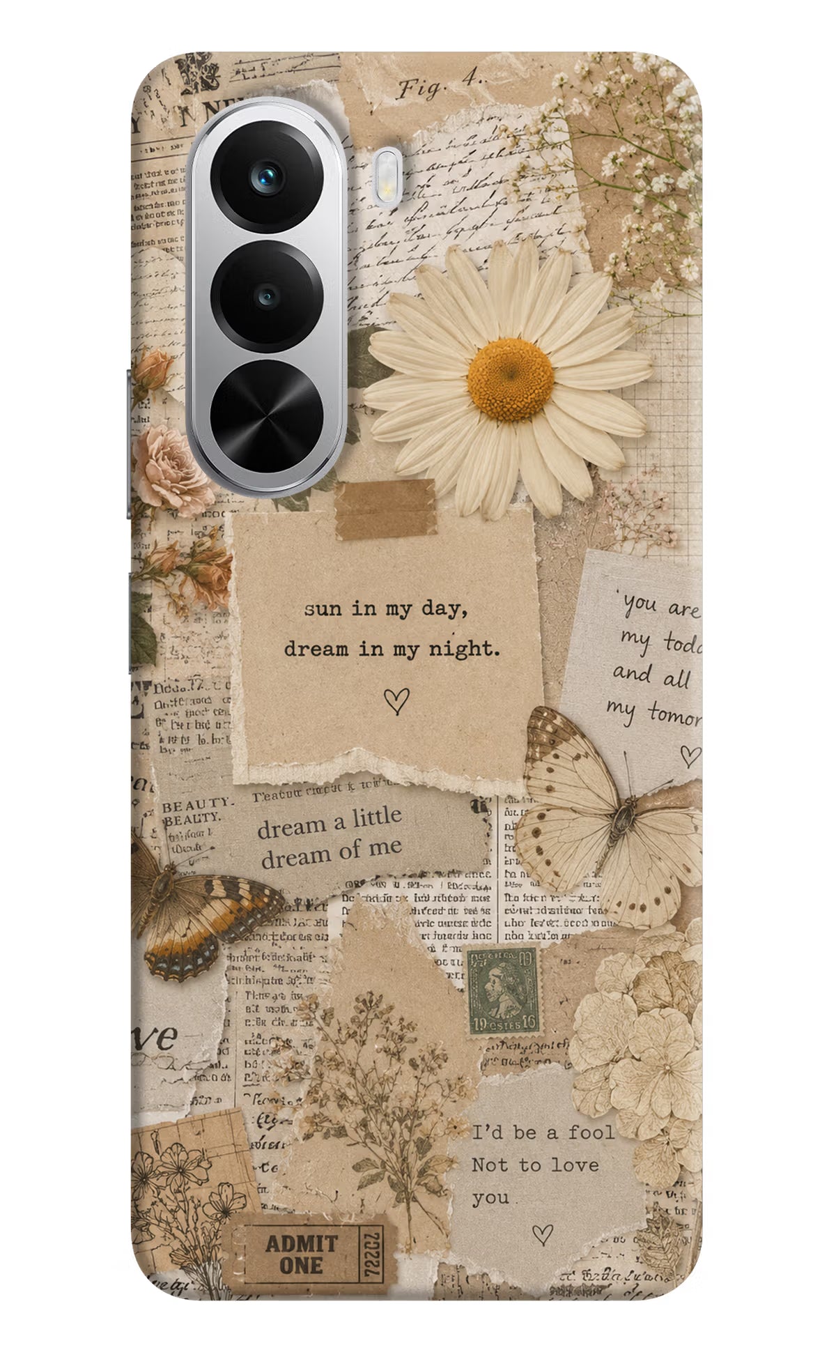 Vintage case Realme P4x 5G Back Cover