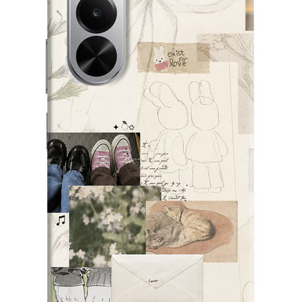 Soft Aesthetic Realme P4x 5G Hard Case Back Cover by Casekaro