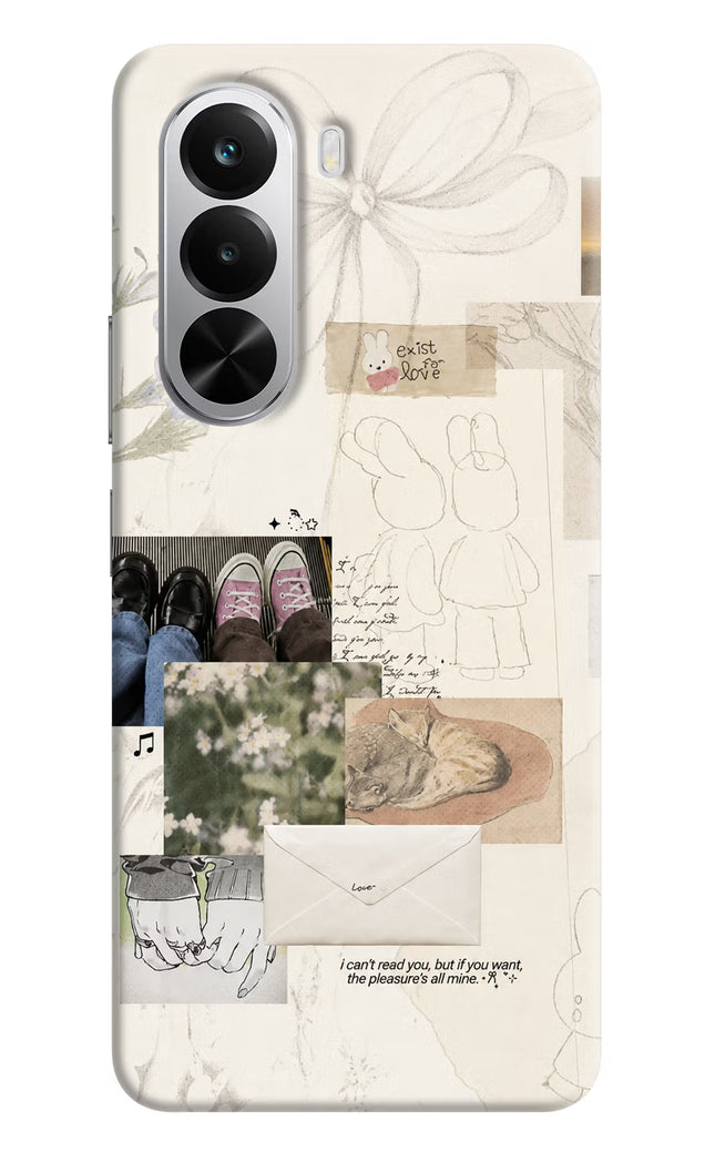 Soft Aesthetic Realme P4x 5G Hard Case Back Cover by Casekaro