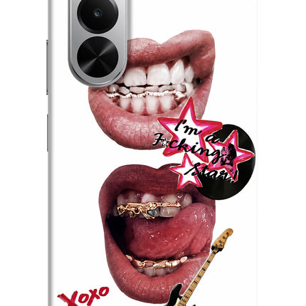 Rockstar Realme P4x 5G Hard Case Back Cover by Casekaro