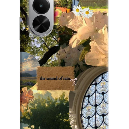 Rain Realme P4x 5G Hard Case Back Cover by Casekaro
