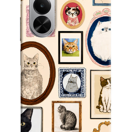 Mirror Cats Realme P4x 5G Hard Case Back Cover by Casekaro