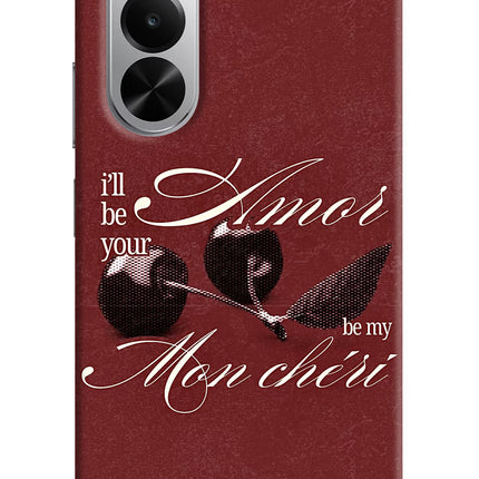 Velvet Cherry Realme P4x 5G Hard Case Back Cover by Casekaro